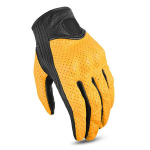 Guantes de Motocicleta con Pantalla Táctil, Protección Adicional, Piel de Cabra, Guantes de Motocicleta para Hombre con Talla Personalizada - Product Image 4
