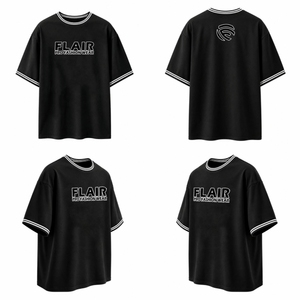 เสื้อยืดแฟชั่นโอเวอร์ไซส์ผ้าคอตตอนเจอร์ซีย์สั่งทำพิเศษ |   เสื้อยืดคอกลมพรีเมียมสตรีทแวร์สำหรับผู้ชาย | - Product Image 6