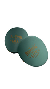 Professional Training Leather Boxing Mitts Curved High Quality Full Finger Moisture Wicking Breathable <b>Focus</b> <b>Pad</b> for Muay Thai - Product Image 5