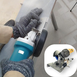เครื่องมือตัดมุมกระเบื้องแก้วอุตสาหกรรมป้องกันการแตกหัก รุ่น DIY ตัดมุมเรียบลื่น แบบ B2B ขนาด 45 22 มม. สำหรับเครื่องเจียร 3 ปีรับประกัน - Product Image 4