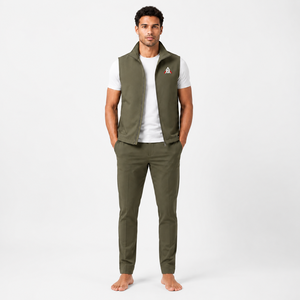 Premium Reversible <b>Gilet</b> Vest Crafted With <b>Lightweight</b> Padded Fabric Providing Excellent Warmth Without Restricting Movement - Product Image 1