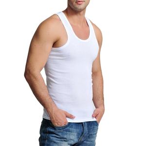 Débardeur tricoté respirant personnalisé de haute qualité pour hommes, en Spandex/Coton, design côtelé, modèle 2027 – Meilleures ventes - Product Image 1
