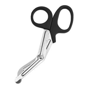 Ciseaux à pansements pour infirmières en acier inoxydable SWISHER INTERNATIONAL, 5,5 pouces, ciseaux médicaux pour traumatismes, certifiés CE, écologiques, durables - Product Image 2