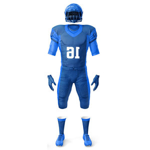 Customized Rugby Football Sets <b>Compression</b> Practice Wear Uniform American Football Kits Soccer Team Club Uniform Adult Sizes - Product Image 6