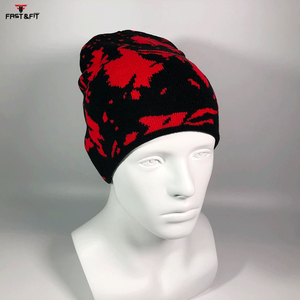 New Design High Quality Breathable Waterproof Cotton Fleece Knitted Beanies <b>Caps</b> <b>Winter</b> Beanie Hats Unisex 3D Embroidery - Product Image 2