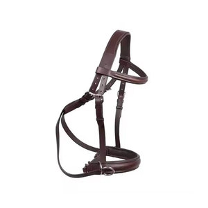 Premium Leather Comfortable Horse Bridle with Adjustable Headstall Customizable for Daily Riding and Training Sessions - Product Image 1