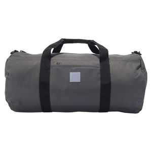 Nuevo Artículo: Bolsa Deportiva Unisex de Poliéster, 20-30L, Cierre de Cremallera, Correa Ajustable, Asa Suave, Color Gris Sólido, para Gimnasio y Uso Casual - Product Image 4