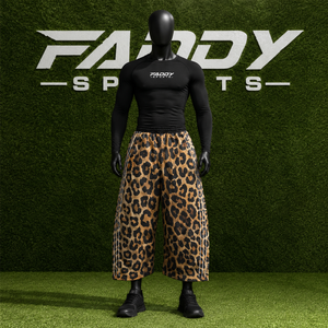 Pantalon de survêtement ample imprimé léopard personnalisé, style streetwear, avec bande latérale, coupe large, unisexe, hip-hop, surdimensionné 2026 - Product Image 2