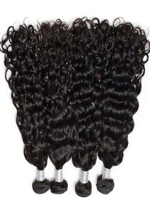 ต่อผมมนุษย์แบบลอนลึก เรมีแฮร์ เนื้อนุ่ม 4 มัด สีดำ - Product Image 1