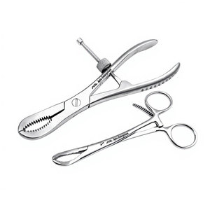 Pinzas de Fijación Clase I para Cirugía Ortopédica, para Fijación de Fracturas Óseas, Instrumento Quirúrgico Profesional de Alta Precisión y Durabilidad - Product Image 1