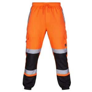 Pantalones de Trabajo de Alta Visibilidad para Hombre, con Certificación CE, de Algodón Térmico, con Tira Reflectante, Overoles Tipo Corsé, Resistentes al Polvo y al Viento - Product Image 3