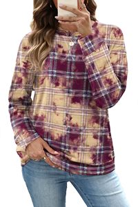 Camiseta de Manga Larga Lisa para Mujer, Personalizable con Logotipo, Mezcla de Poliéster/Algodón, Cuello Redondo, Secado Rápido, Ribbed, Venta al Por Mayor, Marca Privada - Product Image 4