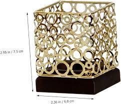 Factory Direct Sale Gold Casting <b>Lamp</b> Holder Menorah Candlestick Buddhism Theme Holiday Decoration Gift - Product Image 4