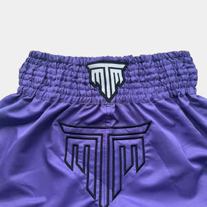 Pantalones Cortos de Boxeo Muay Thai Profesionales Hechos a Medida OEM, 4 Pulgadas de Entrepierna, Logotipo Personalizado Impreso, Ligeros y Antiarrugas para Hombre - Product Image 2