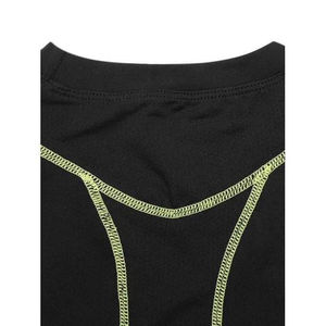 Training Active Base Layer <b>Men's</b> Slim Fit Compression <b>T</b>-<b>Shirt</b> <b>Green</b> Rounded Neck Daily Workout Gym Breathable Quick Dry - Product Image 5