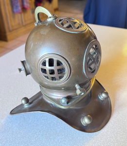 Casco de Buceo de Metal de Latón y Cobre Estilo Antiguo, Casco de Buceador de Aguas Profundas, Decoración Náutica para el Hogar, Oficina, Bar, Hotel - Product Image 6