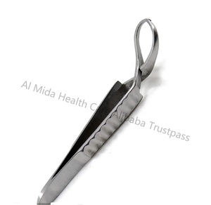 Pinces à serviettes en zirconium, instrument chirurgical pour usage ordinaire, pinces pour serviettes, 9cm - Product Image 4