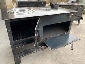 Extra Large Wood Stove, Wood Burning Cooking Oven, Handmade <b>Kitchen</b> Stove - Product Image 2