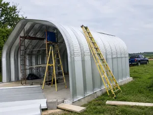 Cabaña de acero DuroSPAN de 20x20x12 pies, casa pequeña, fuera de la red, para armar uno mismo, con extremo abierto, ENVÍO GRATUITO A TODOS LOS PAÍSES - Product Image 2