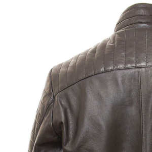 Veste en cuir pour homme sur mesure - Cuir de vachette de haute qualité, imperméable, respirant, coupe-vent, tendance hiver, nouveauté - Product Image 6