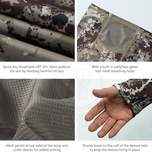 Vêtements de pêche légers pour l'extérieur, sweat à capuche respirant et confortable, sweat à capuche de pêche performant pour tous les jours - Product Image 6