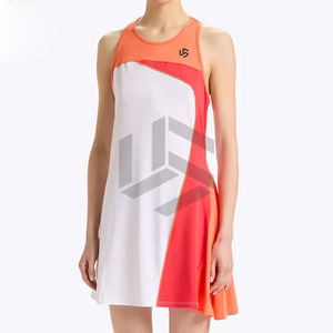 Jupe de tennis plissée bleu marine pour femme, design personnalisé, dernière collection, avec col zippé et poches discrètes pour balles, uniforme de sport - Product Image 6