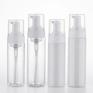 Botella cilíndrica transparente de PET con bomba de espuma para envasado de productos de cuidado de la piel y cuidado personal, OEM ODM, fábrica de envasado en Vietnam - Product Image 2