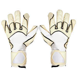 Guantes de Portero de Fútbol Profesionales, Látex Engrosado de Secado Rápido, Protección para los Dedos, Guantes de Entrenamiento con Cierre de Gancho y Bucle, Unisex - Product Image 4