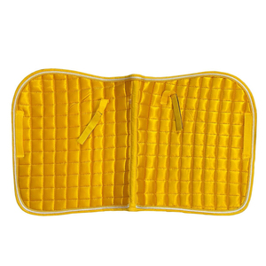 Tapis de selle d'équitation western de haute qualité pour le saut d'obstacles, doublure polaire, sangle de selle, service OEM personnalisé, matériau en laine - Product Image 2