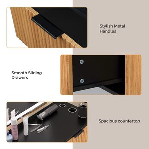 Gabinete Profesional para Salón de Belleza |   Construcción de Madera Sólida |   Almacenamiento de Equipos de Belleza - Product Image 5