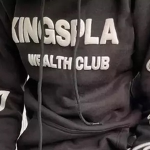 Sudadera con capucha de algodón liso para invierno unisex, venta al por mayor, colores de contraste, forro polar, diseño personalizado a prueba de viento - Product Image 3