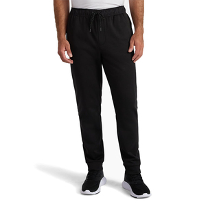 Pantalon de jogging décontracté en toile pour homme, coupe décontractée, matière écologique respirante et durable, taille mi-haute, couleur unie - Product Image 1
