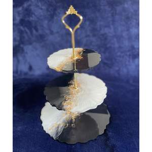 Resin <b>Cake</b> Stand Home Entertaining Essentials Elegant <b>Cake</b> <b>Tools</b> for Perfect Presentations - Product Image 1