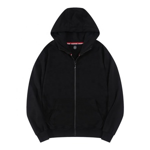 Custom Made Homme Men's Heavyweight Pullover Hoodie With Drawstring hettegenser French Terry Full <b>Zip</b> <b>Up</b> Hooded Sweatshirt - Product Image 1