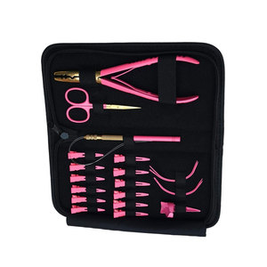 Kits professionnels d'extensions capillaires, équipement complet de salon et accessoires de beauté, installation, retrait et coiffage d'extensions capillaires - Product Image 5