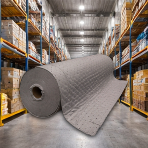 ม้วนวัสดุดูดซับสารเคมีอเนกประสงค์ 200 แผ่น สำหรับควบคุมการรั่วไหลของน้ำมัน สารเคมี ของเหลว ใช้ในโรงงาน ห้องปฏิบัติการ - Product Image 3