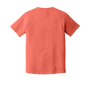 เสื้อยืดคอกลมแขนสั้นผู้ชายสีดำ ผ้าคอตตอนเนื้อละเอียด พิมพ์ลายโลโก้ด้านหน้า สไตล์ทางการ ทรงหลวม ไม่เป็นขุย เหมาะสำหรับใส่ในฤดูร้อน - Product Image 1
