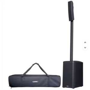 Nuevo sistema de altavoces de columna activos de 3 vías QSC KC12-BK, paquete de 2, cubiertas negras, imán de neodimio, metal - Product Image 4