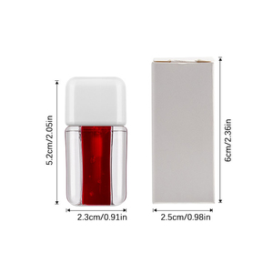 4 Fruit Shades <b>Lip</b> Tint, Long-Lasting Stain Liquid <b>Lip</b> Gloss for Natural Flush & All-Day Wear - Product Image 6