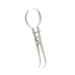 เครื่องมือผ่าตัด คีมจับวัสดุทางทันตกรรม คีมยางดามฟัน คีมสแตนเลส - Product Image 6