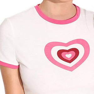 Summer Fashion Wear Women Short Sleeve Crop <b>Top</b> <b>Cropped</b> Best Design Good Material Women Crop <b>Top</b> T Shirt Reasonable Price - Product Image 5