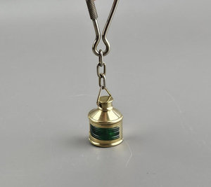 Porte-clés Lanterne Vintage en Laiton, Lanterne Nautique Marine, Accessoire Cadeau de Collection Maritime - Product Image 4