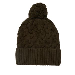 Bonnet en tricot jacquard 100 % acrylique personnalisé avec logo, confortable, style streetwear, motif lettres, collection 2026 - Product Image 4