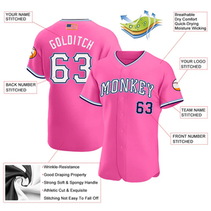 Uniforme de Béisbol con Botones para Hombres, Mujeres, Jóvenes y Adultos, Ropa Deportiva Personalizada para Equipos - Product Image 3