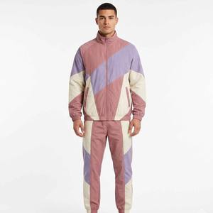 Custom Adult Streetwear Winter <b>Vintage</b> <b>Windbreaker</b> Set-High Quality Unisex 2 in 1 Design Eco-Friendly 100% Polyester Bulk Orders - Product Image 4