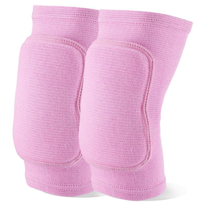 Meilleures ventes, nouvelle arrivée, genouillères de boxe épaisses en éponge rembourrée, équipement de protection pour les arts martiaux, entraînement de kickboxing, élastiques, rose clair - Product Image 1