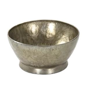 Bol en métal poli de luxe fait à la main, tendance mondiale pour l'intérieur, bol d'accentuation Zahid Exports, finition brillante, feuille d'accentuation, plaqué sûr, pour fruits - Product Image 1