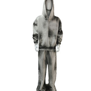 Conjunto Deportivo de Diseño de Alta Calidad 2026 con Pedrería, Ropa Urbana Personalizada, Precio de Fábrica - Product Image 1