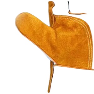 Guantes de Trabajo de Cuero de Vaca de Manga Larga Resistentes al Calor para Soldadura, Protección y Seguridad para Hombres, Soldadura TIG/MIG, Construcción - Product Image 4