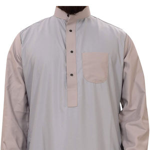 New Modest Elegant <b>Moroccan</b> & Arabic Saudi Style Full Length Men's <b>Thobes</b> High Quality Cotton Customizable Sizes in Low Rates - Product Image 6